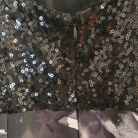 Marina Sequin and Printed Mermaid Gown - Picture 8 of 8